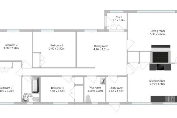 Shoestanes Floor plan