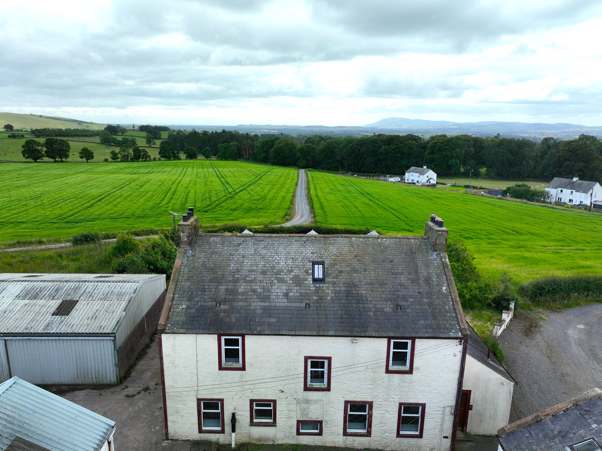Annefield rear of house